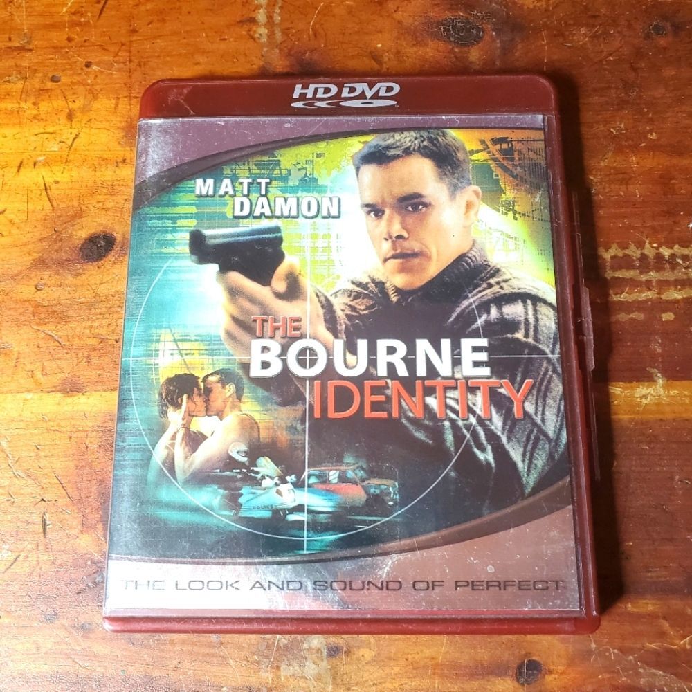 The Bourne Identity HD DVD Action Adventure Thriller Suspense Intelligent